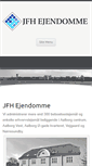 Mobile Screenshot of jfh-ejendomme.dk